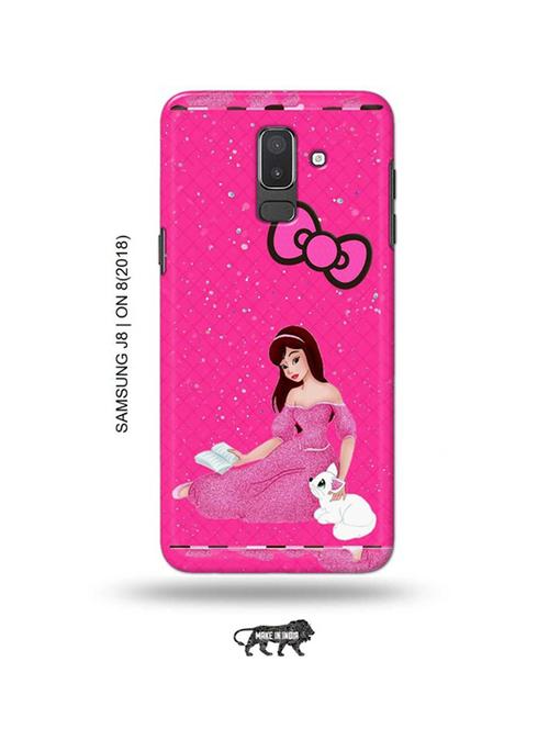 cute girl back cover compatible with samsung j8, on8(2018) - 18988507 - Very Small Image - 1