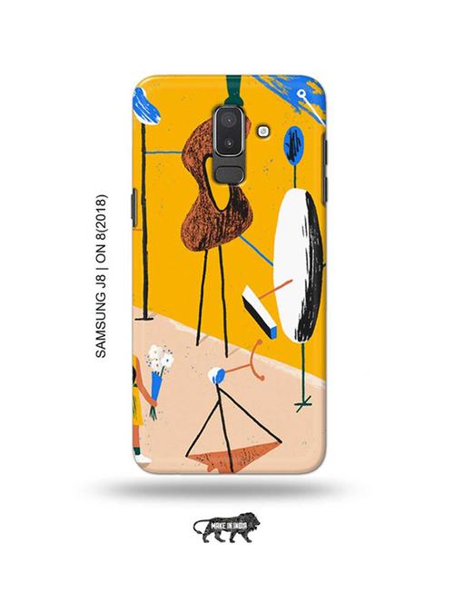 hologram boxes back cover compatible with samsung j8, on8(2018) - 18988546 - Very Small Image - 1