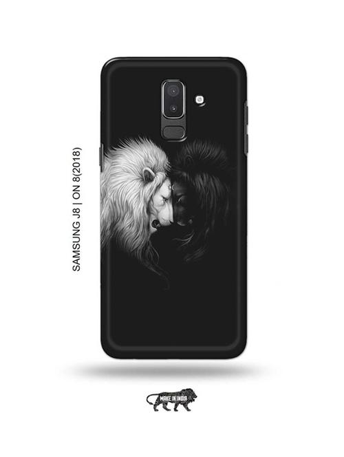 lions back cover compatible with samsung j8, on8(2018) - 18988555 - Very Small Image - 1