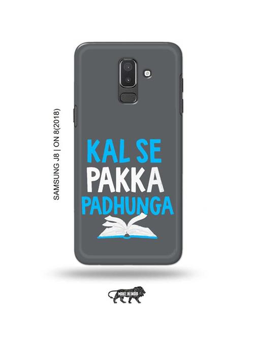 kal se padunga back cover compatible with samsung j8, on8(2018) - 18988588 - Very Small Image - 1