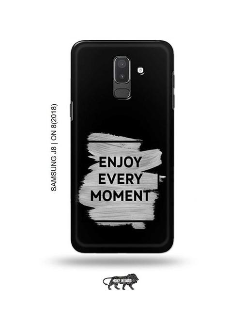 enjoy every moment back cover compatible with samsung j8, on8(2018) - 18988598 - Very Small Image - 1