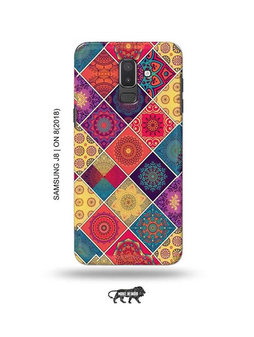 aztec back cover compatible with samsung j8, on8(2018) - 18988603 - Very Small Image - 1