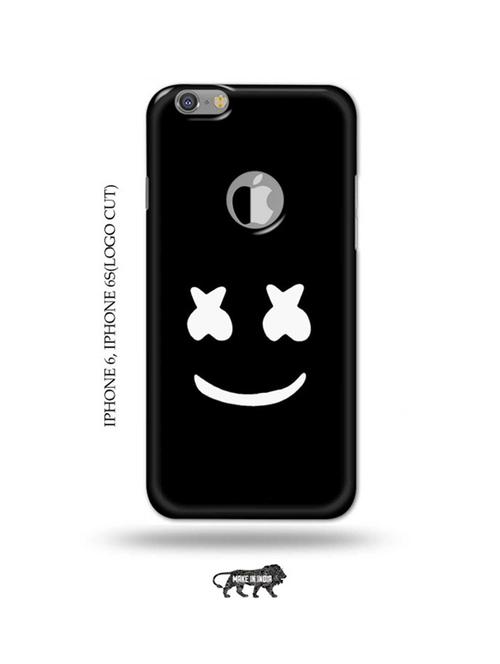 funny face back cover compatible with iphone 6, iphone 6s(logo cut) - 18989366 - Very Small Image - 1