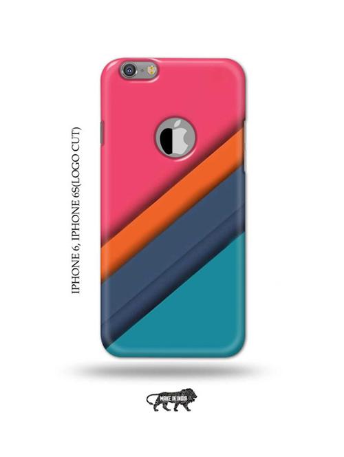 strips back cover compatible with iphone 6, iphone 6s(logo cut) - 18989376 - Very Small Image - 1