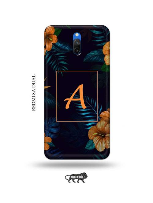 floral a back cover compatible with redmi 8a dual - 18989504 - Very Small Image - 1