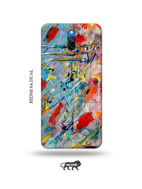 abstract back cover compatible with redmi 8a dual - 18989540 - Very Small Image - 1