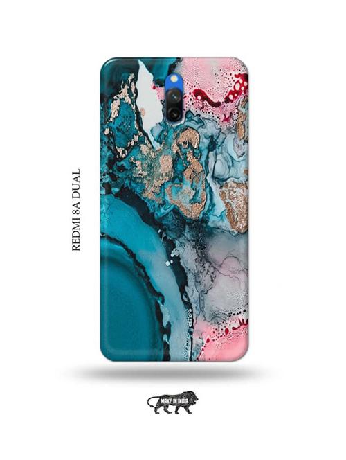 colour marble back cover compatible with redmi 8a dual - 18989544 - Very Small Image - 1