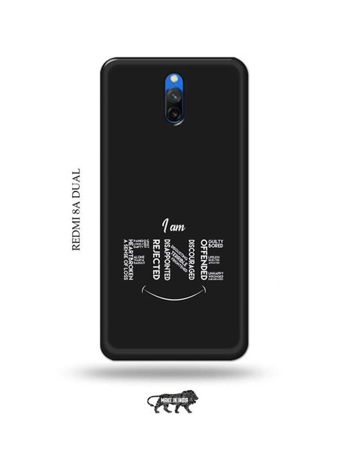 i am fine back cover compatible with redmi 8a dual - 18989587 - Very Small Image - 1