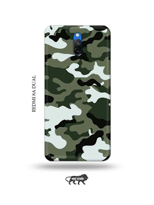 camouflage green back cover compatible with redmi 8a dual - 18989603 - Very Small Image - 1