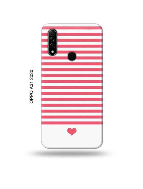 pink strips back cover compatible with oppo a31 2020 - 18989671 - Very Small Image - 1