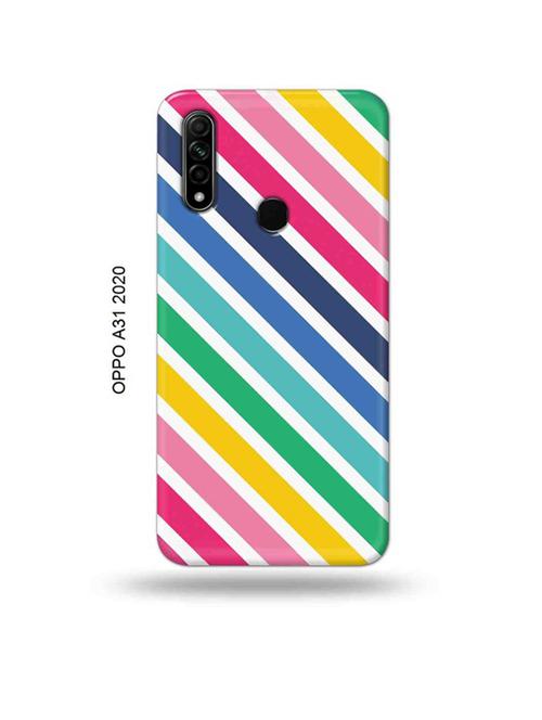 diagonal strips back cover compatible with oppo a31 2020 - 18989677 - Very Small Image - 1