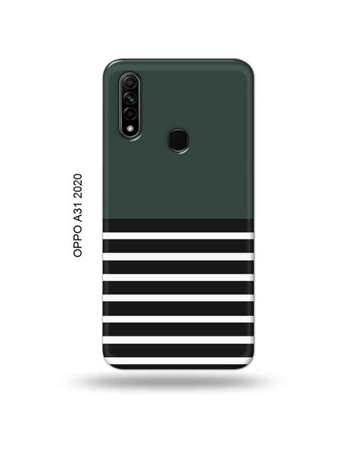 blue and black strips back cover compatible with oppo a31 2020 - 18989679 - Very Small Image - 1