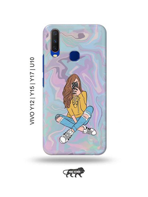 eiffel tower back cover compatible with vivo y12, vivo y15 (2019), vivo y17, vivo u10 - 18989719 - Very Small Image - 1