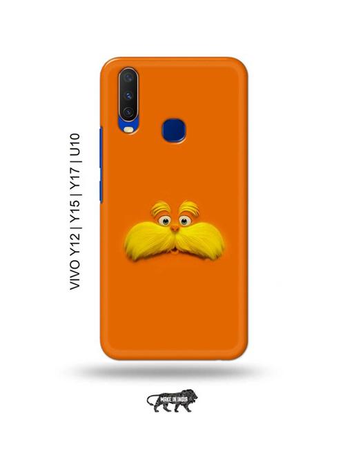 hipster animal back cover compatible with vivo y12, vivo y15 (2019), vivo y17, vivo u10 - 18989723 - Very Small Image - 1
