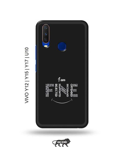 i am fine back cover compatible with vivo y12, vivo y15 (2019), vivo y17, vivo u10 - 18989743 - Very Small Image - 1