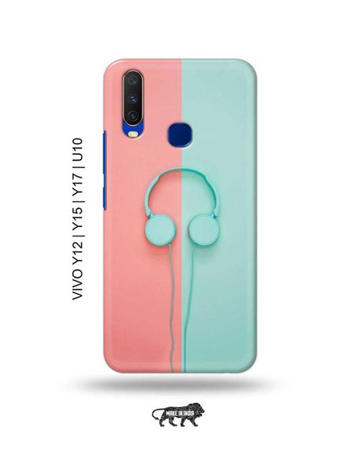 hipster headset back cover compatible with vivo y12, vivo y15 (2019), vivo y17, vivo u10 - 18989801 - Very Small Image - 1