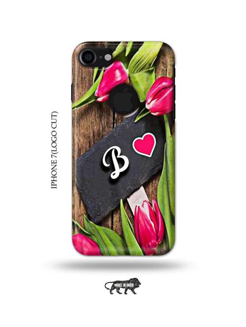 flower letter a back cover compatible with iphone 7(logo cut) - 18989832 - Very Small Image - 1
