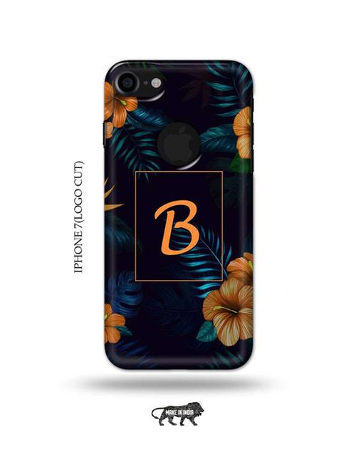 floral b back cover compatible with iphone 7(logo cut) - 18989877 - Very Small Image - 1