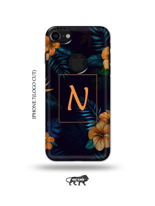 floral n back cover compatible with iphone 7(logo cut) - 18989889 - Very Small Image - 1