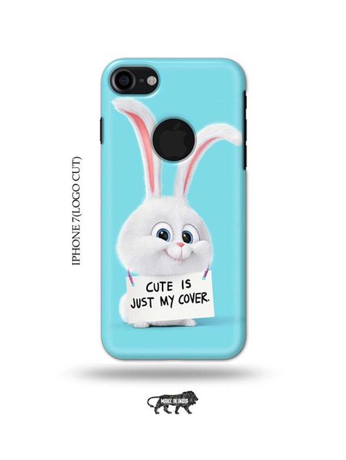 cute is my cover back cover compatible with iphone 7(logo cut) - 18989908 - Very Small Image - 1