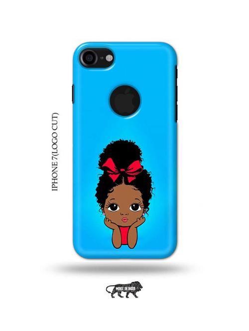cute kiddo back cover compatible with iphone 7(logo cut) - 18989922 - Very Small Image - 1
