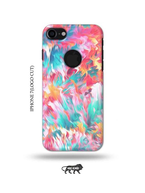 abstract back cover compatible with iphone 7(logo cut) - 18989940 - Very Small Image - 1