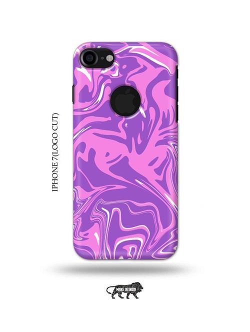 messy pink back cover compatible with iphone 7(logo cut) - 18989954 - Very Small Image - 1