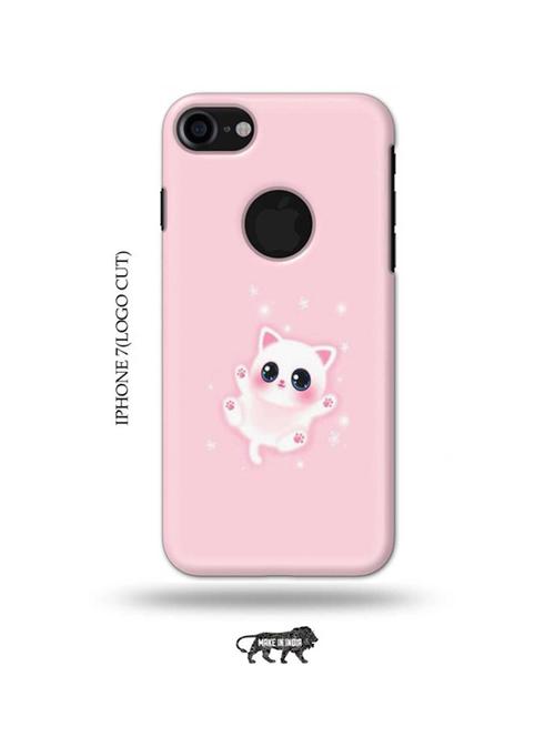 cute kitty back cover compatible with iphone 7(logo cut) - 18989997 - Very Small Image - 1
