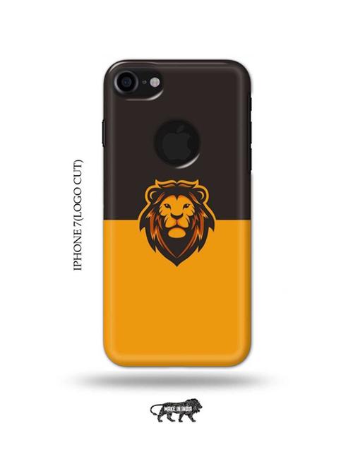 minimal lion back cover compatible with iphone 7(logo cut) - 18990013 - Very Small Image - 1