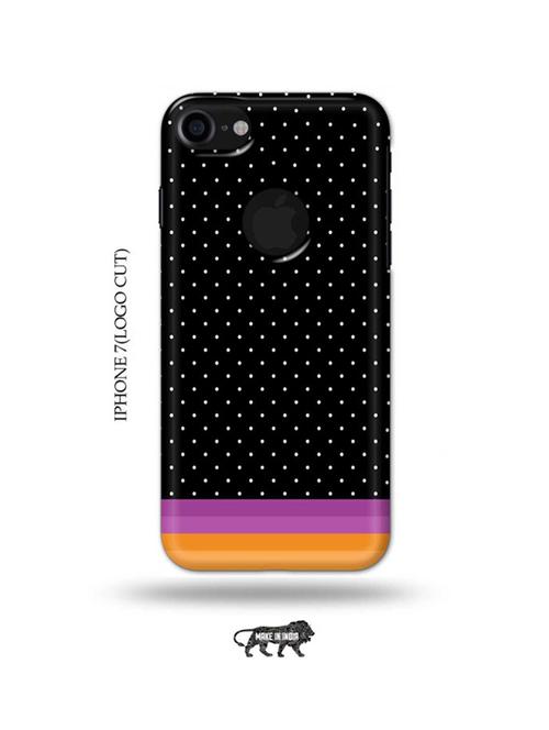 polka dots back cover compatible with iphone 7(logo cut) - 18990057 - Very Small Image - 1