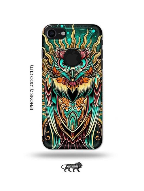 tripy owl back cover compatible with iphone 7(logo cut) - 18990114 - Very Small Image - 1