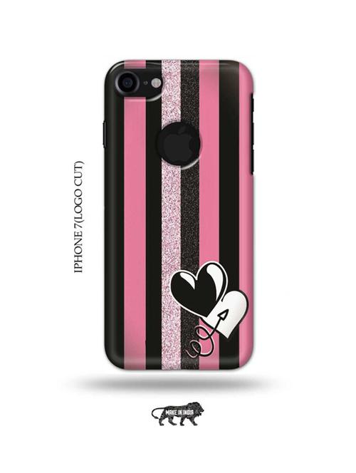 hearts back cover compatible with iphone 7(logo cut) - 18990170 - Very Small Image - 1