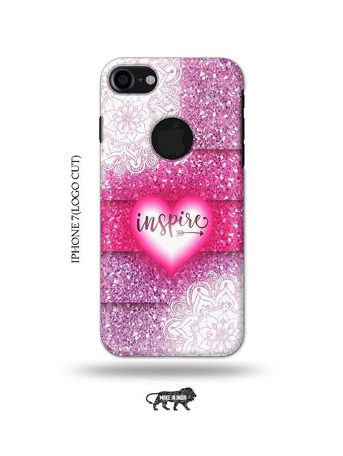 inspire back cover compatible with iphone 7(logo cut) - 18990214 - Very Small Image - 1