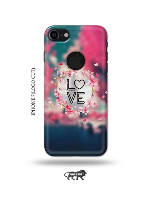 love design back cover compatible with iphone 7(logo cut) - 18990217 - Very Small Image - 1