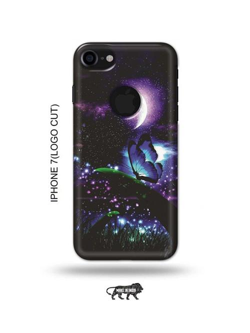 flowers back cover compatible with iphone 7(logo cut) - 18990261 - Very Small Image - 1