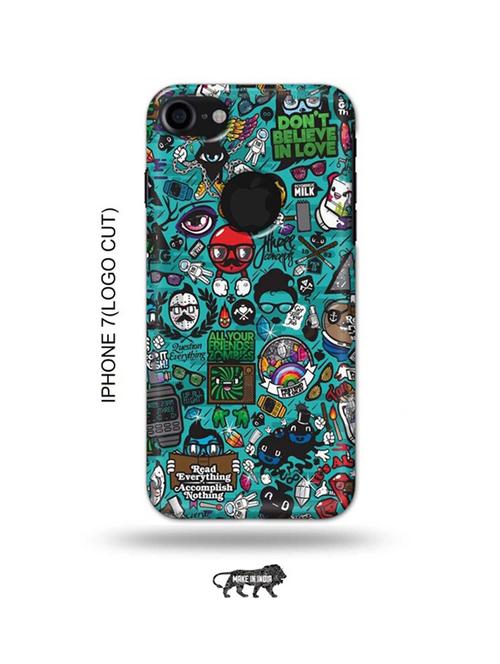 zombies dope back cover compatible with iphone 7(logo cut) - 18990283 - Very Small Image - 1