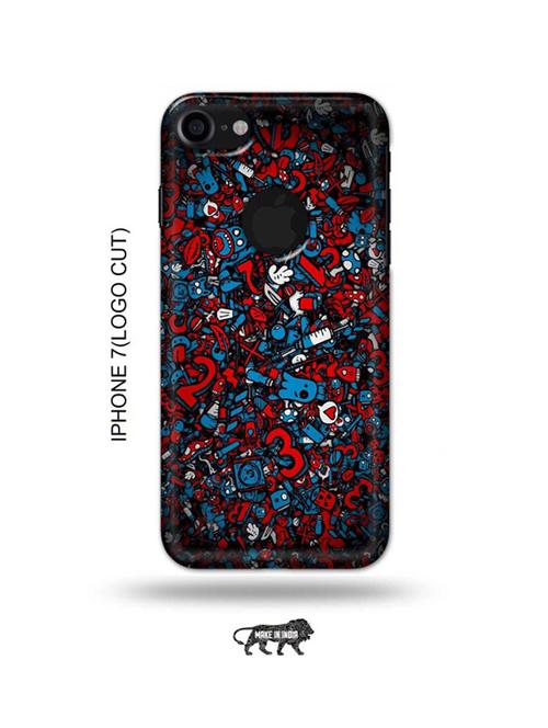 alien dope back cover compatible with iphone 7(logo cut) - 18990285 - Very Small Image - 1