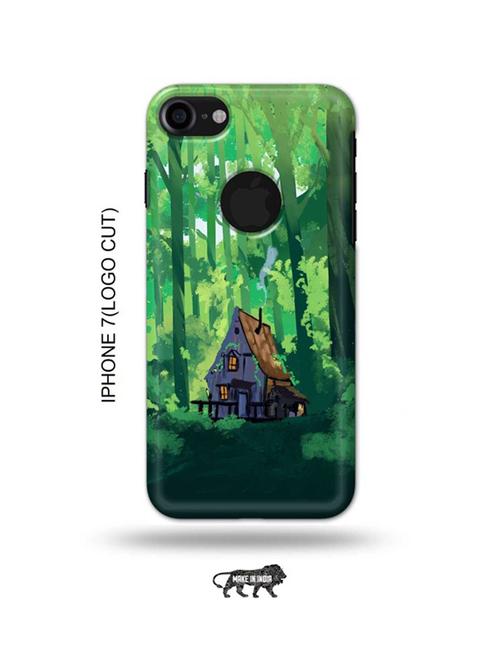 forest house back cover compatible with iphone 7(logo cut) - 18990313 - Very Small Image - 1