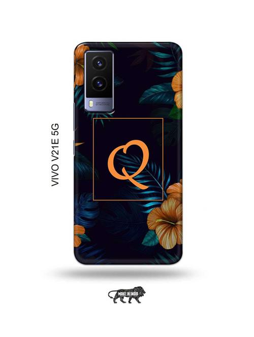 floral q back cover compatible with vivo v21e 5g - 18990393 - Very Small Image - 1