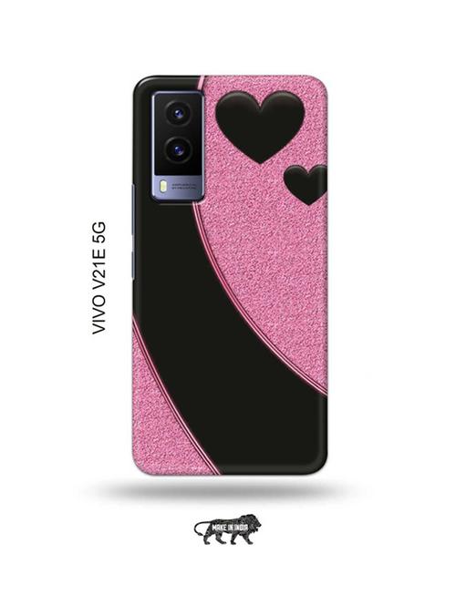 hearts back cover compatible with vivo v21e 5g - 18990464 - Very Small Image - 1