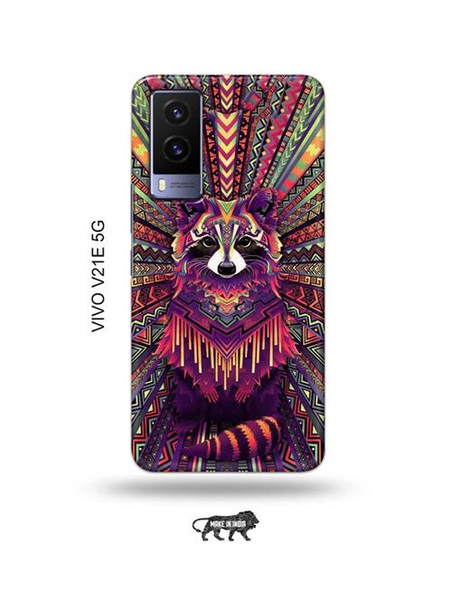 kalankari fox back cover compatible with vivo v21e 5g - 18990513 - Very Small Image - 1