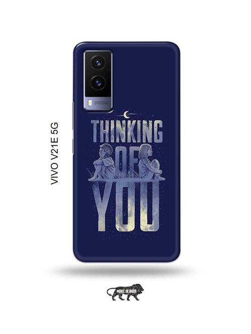 thinking of you back cover compatible with vivo v21e 5g - 18990541 - Very Small Image - 1