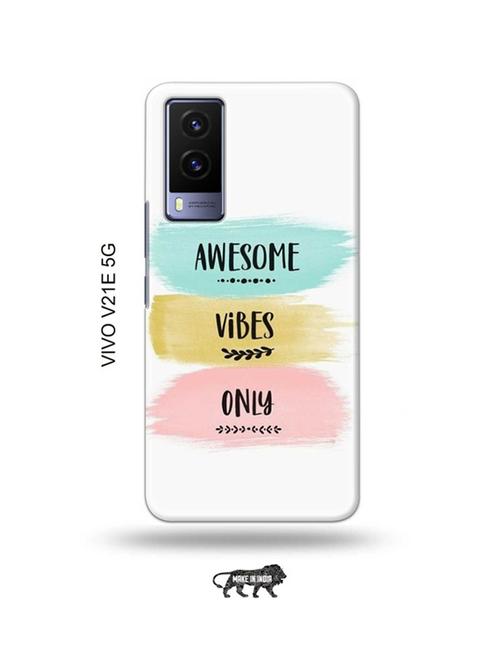 eat sleep ride repeat back cover compatible with vivo v21e 5g - 18990544 - Very Small Image - 1