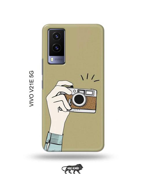camera buff girl back cover compatible with vivo v21e 5g - 18990596 - Very Small Image - 1