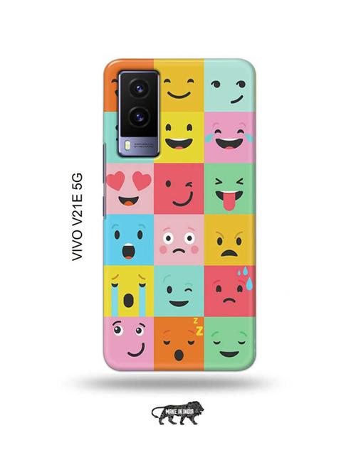 emojiis back cover compatible with vivo v21e 5g - 18990648 - Very Small Image - 1