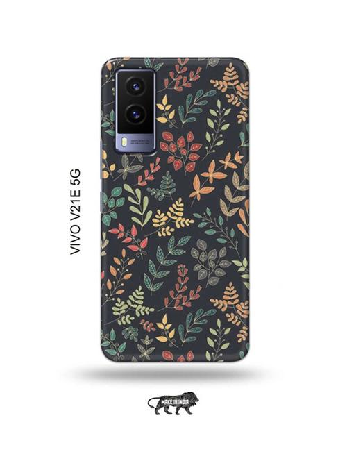 flowers back cover compatible with vivo v21e 5g - 18990757 - Very Small Image - 1