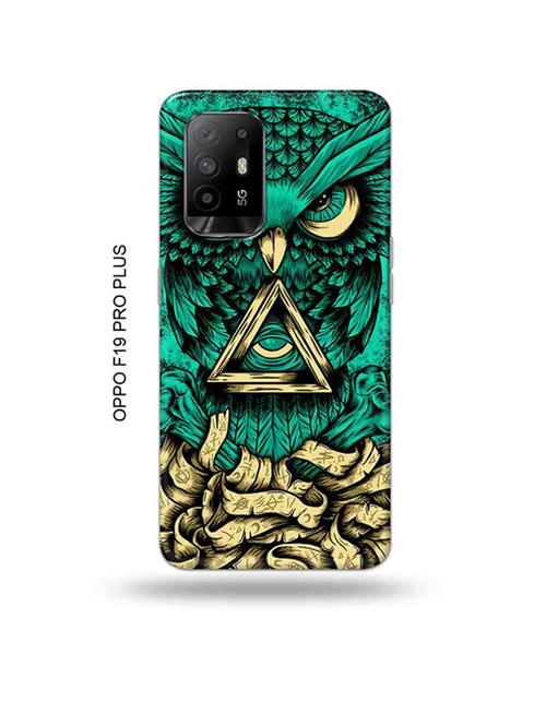 dark owl back cover compatible with oppo f19 pro plus 5g - 18990819 - Very Small Image - 1