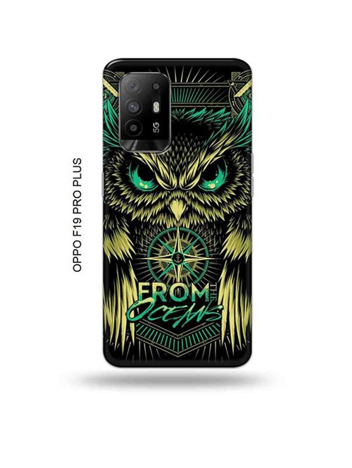 deadly owl back cover compatible with oppo f19 pro plus 5g - 18990821 - Very Small Image - 1