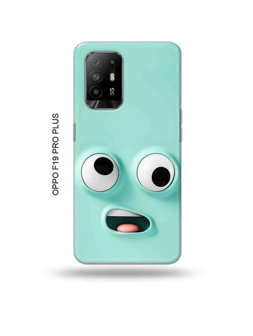 funny face emoji back cover compatible with oppo f19 pro plus 5g - 18990830 - Very Small Image - 1