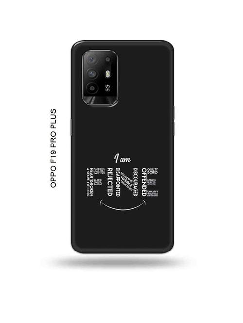 i am fine back cover compatible with oppo f19 pro plus 5g - 18990841 - Very Small Image - 1